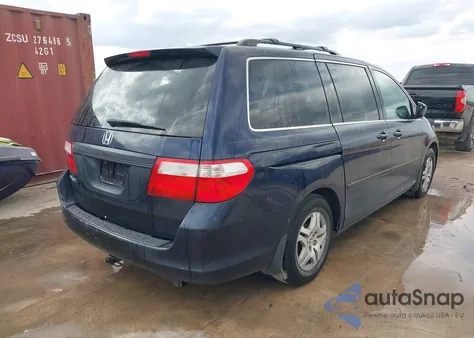 2007 Honda Odyssey Ex-L из США, поврежденный, VIN 5FNRL38797B081240